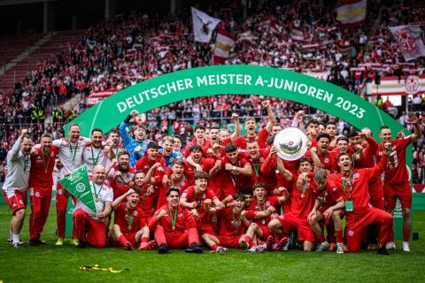 1. FSV Mainz 05 ist A-Junioren Deutscher Meister 2023