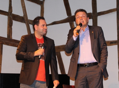 Rainer Keßler (rechts) und Torben Degen