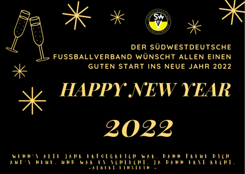Happy New Year 2022 vom SWFV