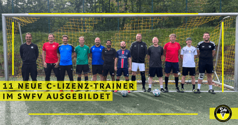 11 Neue C-Lizenz-Trainer Im SWFV Ausgebildet | SWFV