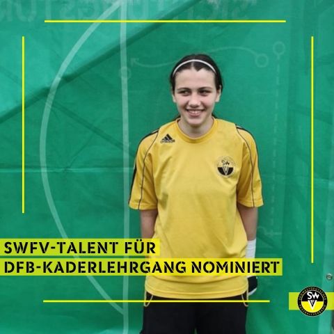 SWFV-Talent bei DFB-Kaderlehrgang