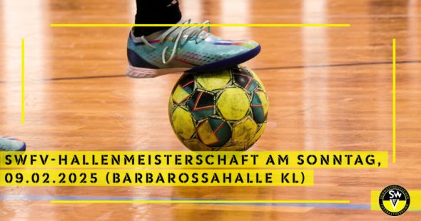 Hallenfußball in einer Halle