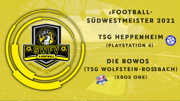 Gewinner Südewstmeisterschaften eFOOTBALL