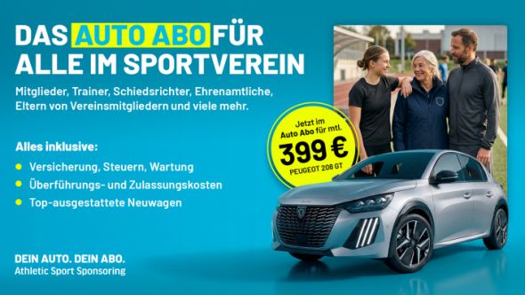 Peugeot 208 GT – 399 € monatlich Peugeot 208 GT – 399 € monatlich