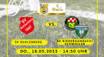 Spielankündigungsplakat BIrkenfeld Kreispokalendspiel 2023