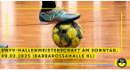 Hallenfußball in einer Halle