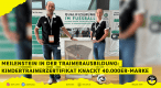 Tim Peter und Carina Schmitt nahmen die Urkunde im Rahmen der Qualifizierungstagung in Frankfurt entgegen Tim Peter und Carina Schmitt mit einer Urkunde