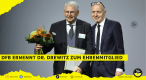 Dr. Drewitz beim 45. Ordentlichen DFB-Bundestag mit Bernd Neuendorf (rechts)