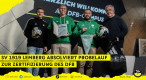 DFB Vizepräsident Peter Frymuth (re.) beglückwünscht die beiden Vertreter des SV 1919 Lemberg Marc-Kevin Schaf (2. v.l.) und Fabian Roesinger (2. v.re.) in Anwesenheit des Club Beraters Manuel Gaa vom Südwestdeutschen Fußballverband - Bild: DFB/dpa
