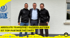v.l.n.r.: Marco Laping (Geschäftsführer Absolute Teamsport Kaiserslautern), Thomas Bergmann (SWFV-Präsident) und Sascha Draudt (Geschäftsführer Absolute Teamsport Kaiserslautern)