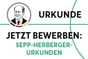 Sepp Herberger Urkunde 2022