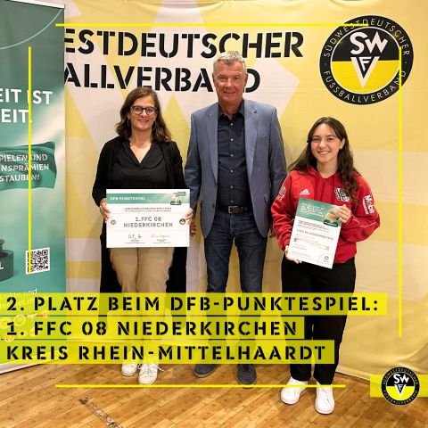 2. Platz: 1. FFC Niederkirchen