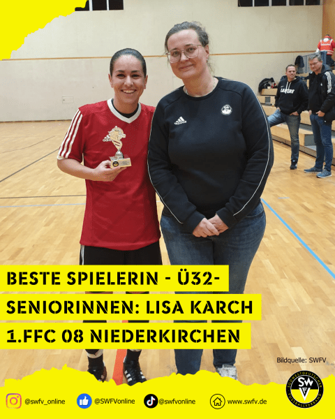 Beste Spielerin Ü32-Seniorinnen