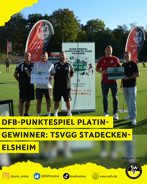 TSVGG Stadecken-Elsheim DFB Punktespiel Platin