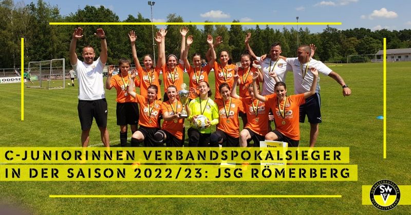 JSG Römerberg - C-Juniorinnen Verbandspokalsieger 2023